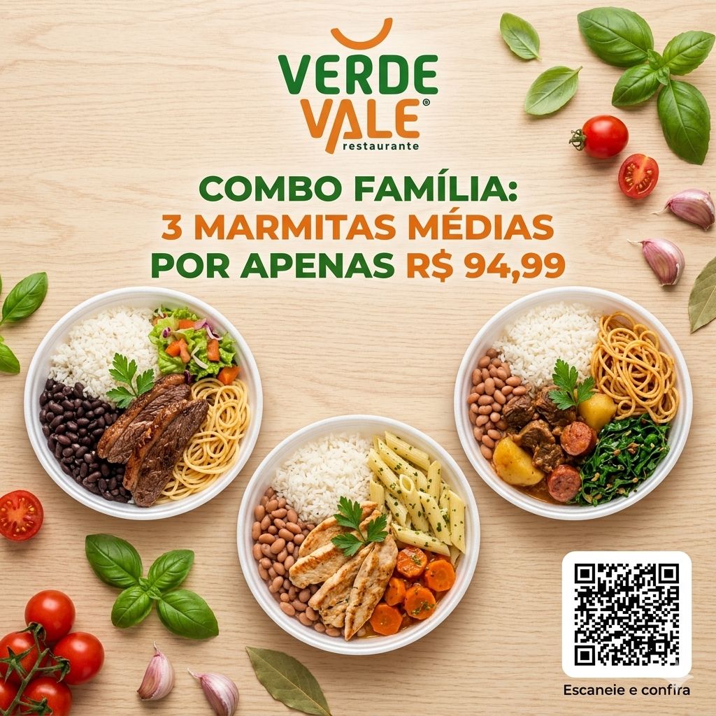 Combo Família :) 3 especiais